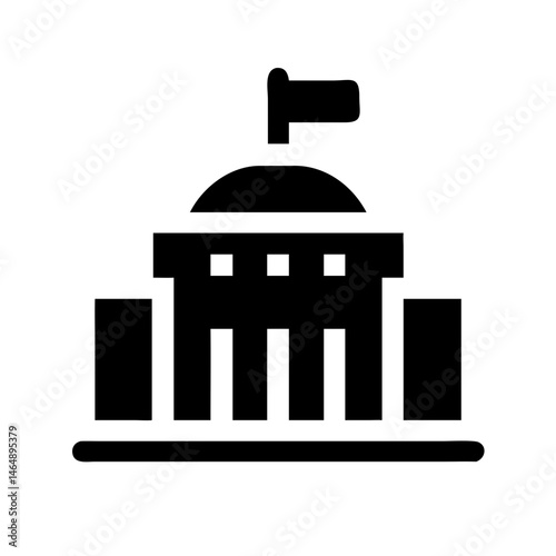 Government Institution Icon Design