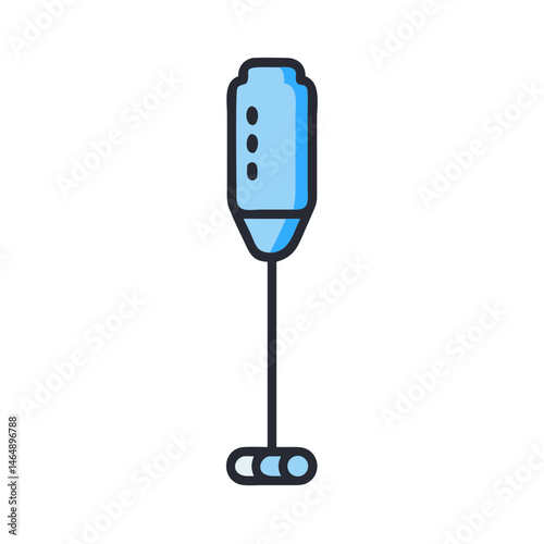 Milk Frother Tool Icon Design