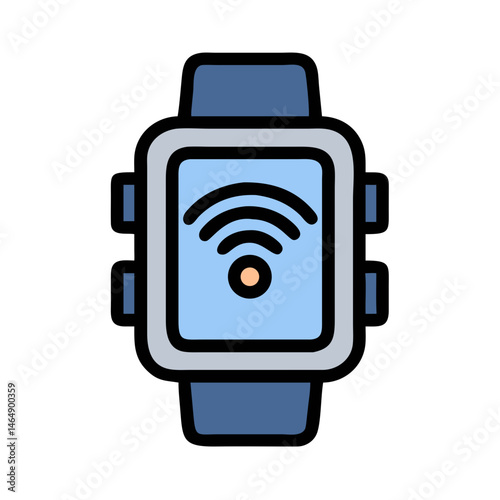 Smartwatch Signal Icon Design