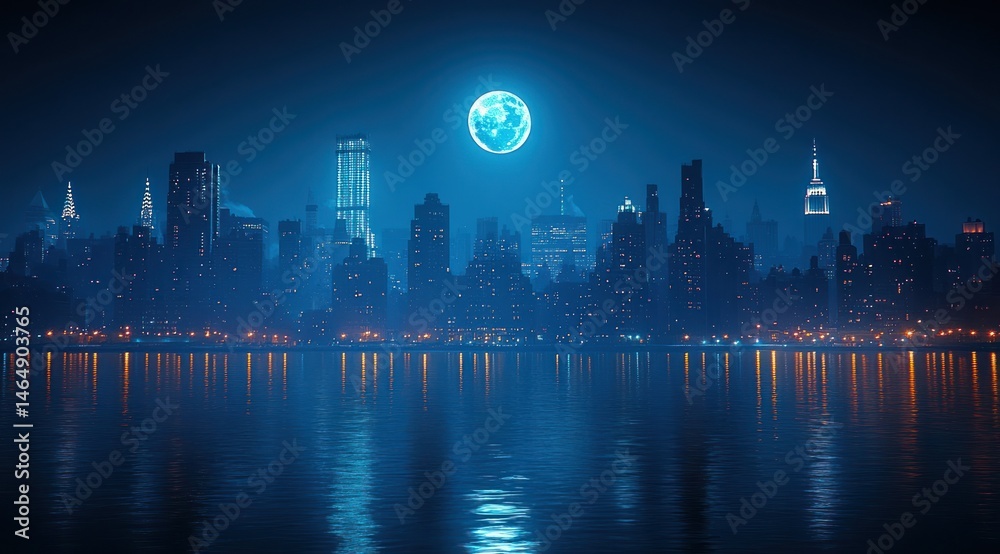 Fototapeta premium City Nightscape