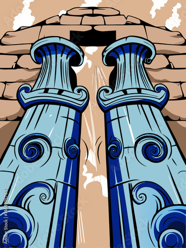 vector illustration of mushroom