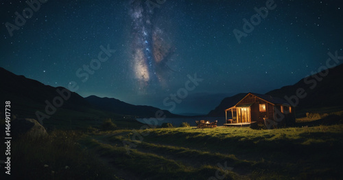 starry night sky