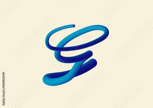 3D typography G