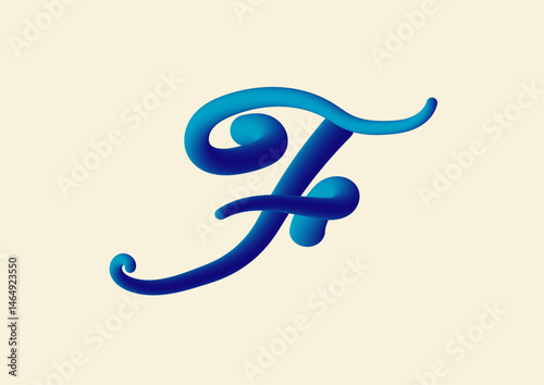 3D typography F