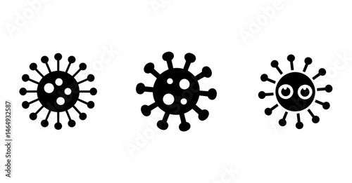 Coronavirus covid virus pandemic disease illustration