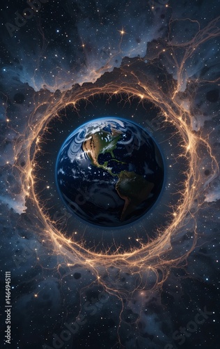 Cosmic Perspective Seeing Earth from the Eyes of the Universe