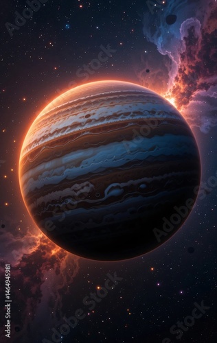 From the vastness of space, Jupiter's striking colors and massive size are breathtaking and awe-inspiring