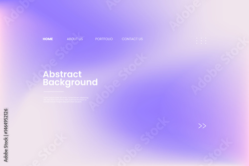 Soft purple futuristic minimalist background. Elegant, exclusive and clean landing page.