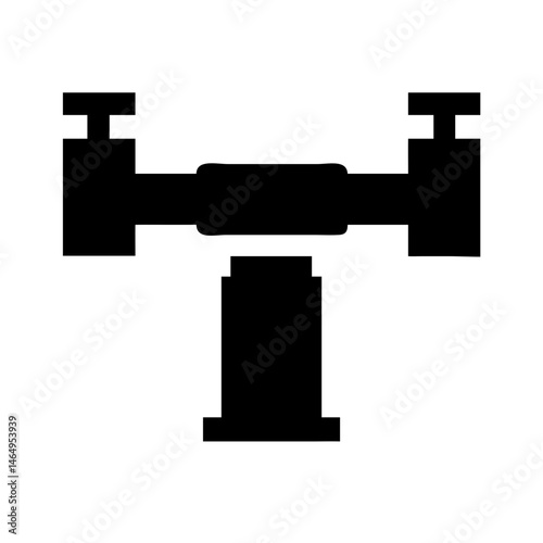 Irrigation Pipes Icon Vector