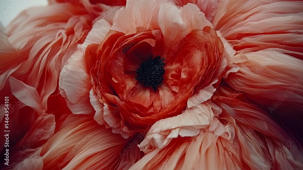 Softly blended orange hues forming an elegant abstract background with minimal texture and high vibrancy