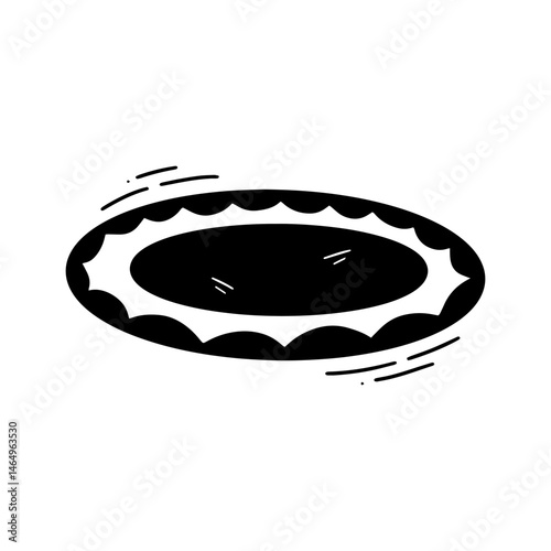 Hand Drawn Carpet Illustration. Doodle Vector. Isolated on White Background - EPS 10 Vector