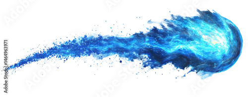 Blue Fireball, Energy Blast, Magical Power