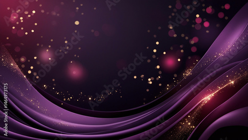 Abstract Luxury Celebration with Bokeh Lights