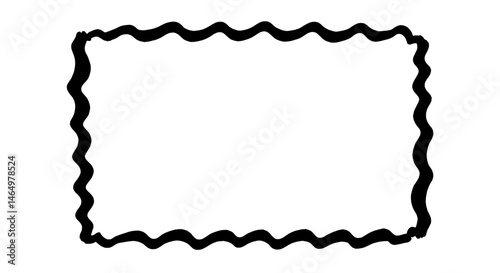 Textured Frame with Edgy Design: A meticulously crafted frame boasting a distinctive, jagged edge, offering a unique aesthetic that injects a touch of artistry and flair.