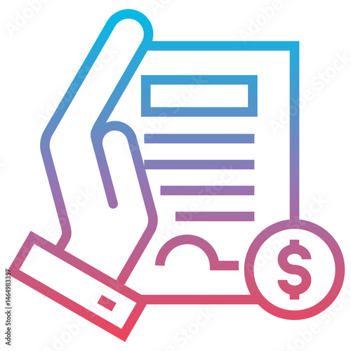 Salary Document Icon