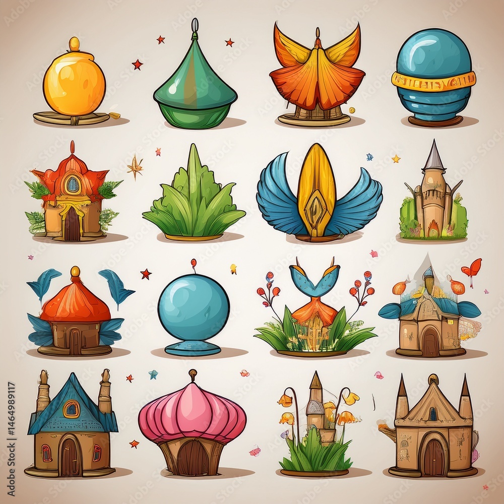 set of vector icons