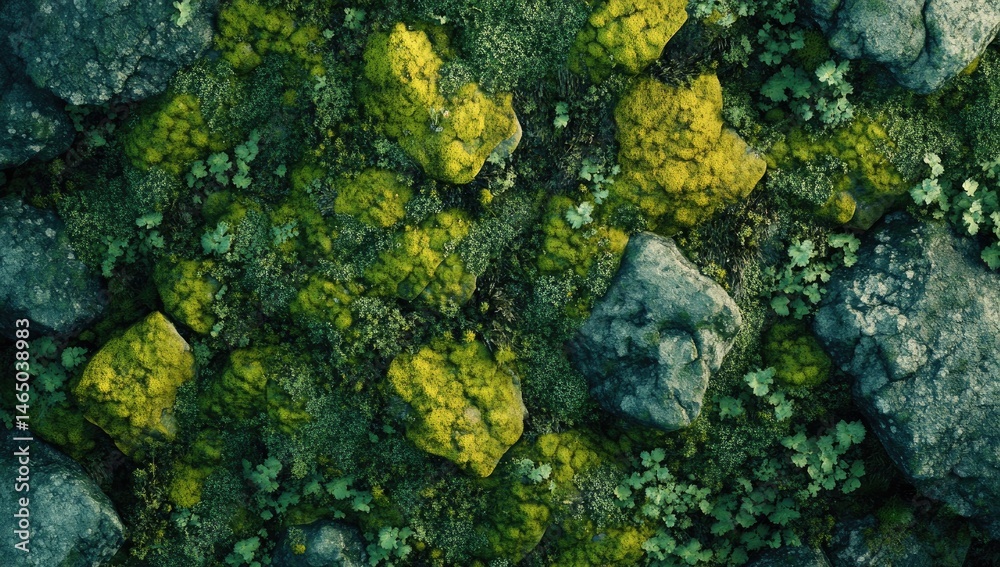 Moss-covered stones (1) Moss-covered stones (1)