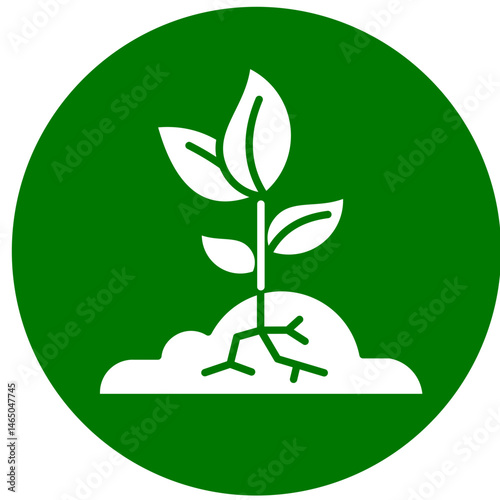 Roots  Icon Element For Design	