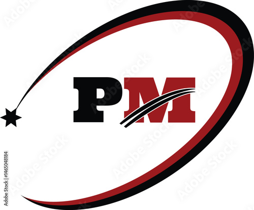 Adobe Illustrator Artwork PM LATTER LOGO DESIGN