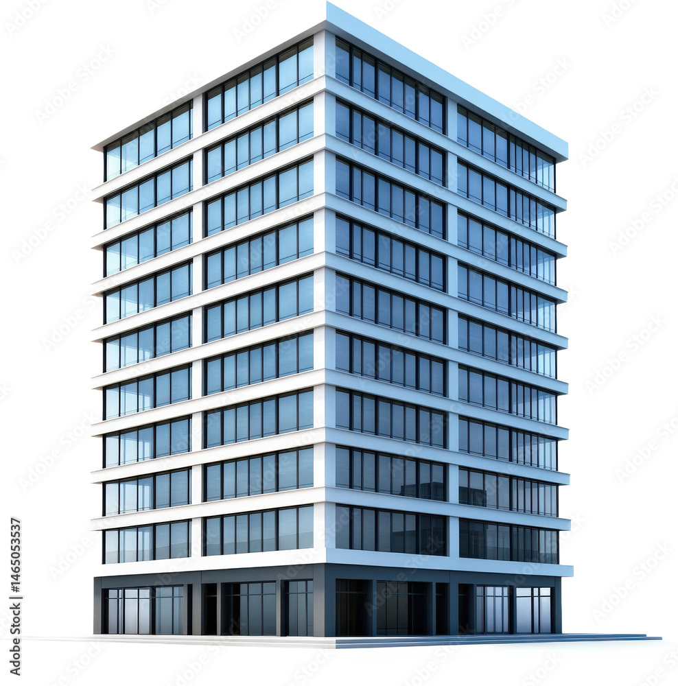 Fototapeta premium Modern Office Building Architecture Design