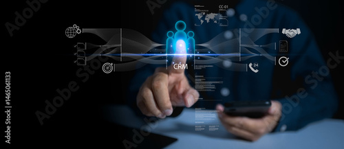 CRM supports business by integrating management, automation, and strategy to enhance client relationships, improve marketing efficiency, and drive data-driven analysis for sustainable growth.