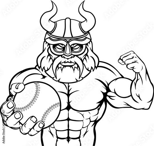 A Viking warrior gladiator ...