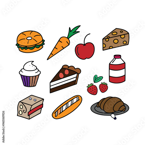 fast food set