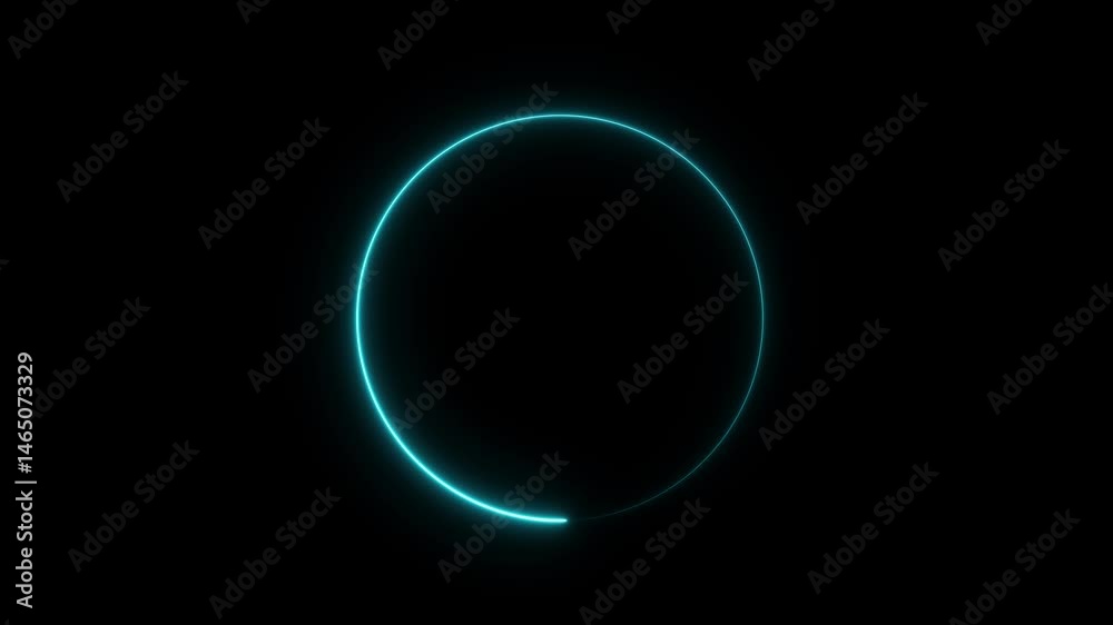 Loading Circle, Video. icons on slow internet and load gradient round eclipse.Loading,target, intro, alpha. Glowing flow circle background.
