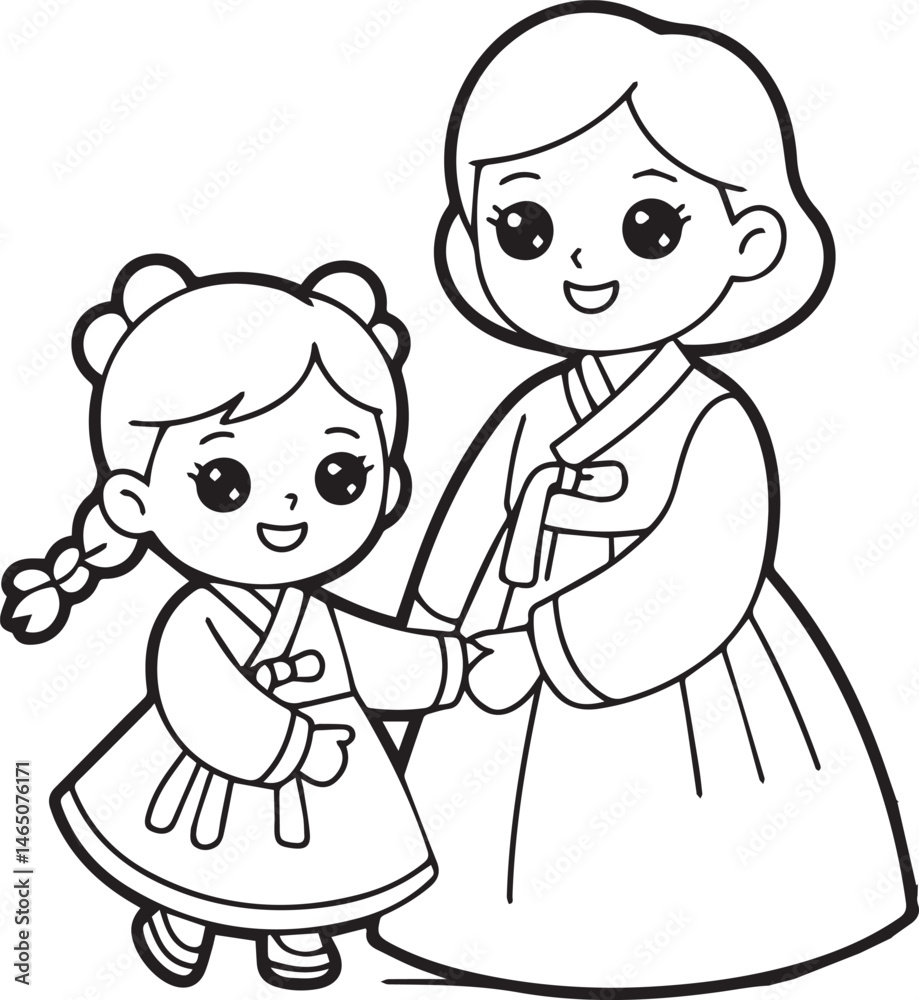 Mother and Daughter Mother and Daughter
