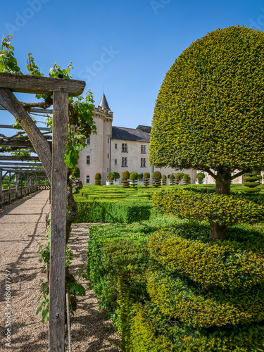 Château et jardin de Villandry sur la Loire
