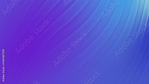 Vibrant wavy gradient presentation with curved layered lines in purple to blue tones creating a subtle flowing pattern for contemporary graphic design and visual creativity