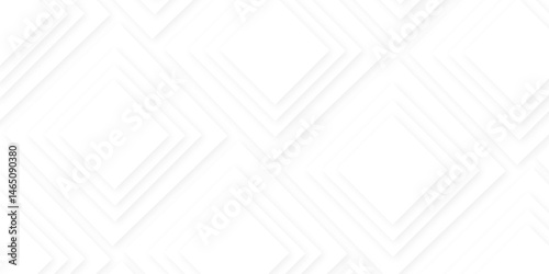 Abstract Modern and smooth lines covered with geometric background .Abstract Squares in bright light with soft shadows as pattern. with geometric line shapes Space design concept.