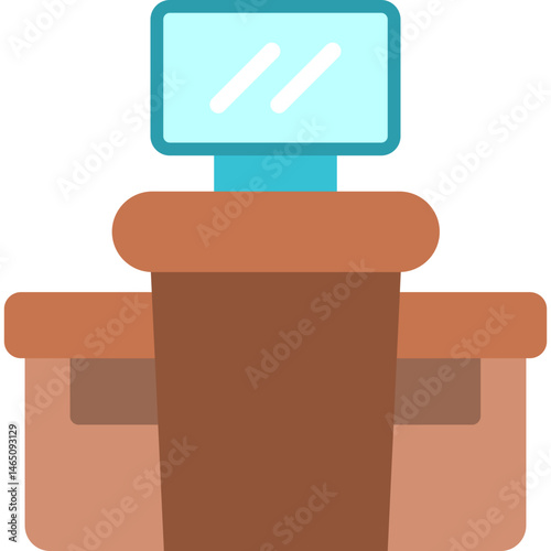 Check-In Counter Icon