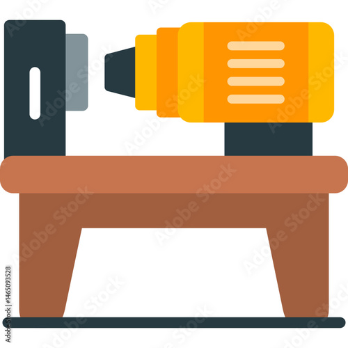 Wood Lathe Icon