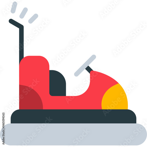 Bumper Cars Icon