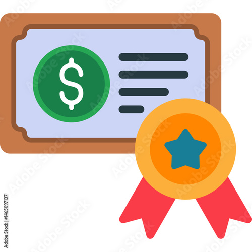 Treasury Note Icon