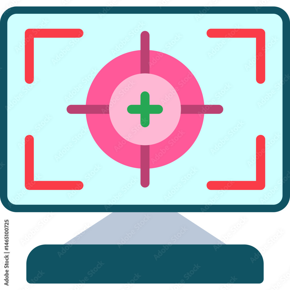 Obraz premium Factory Calibration Report Icon