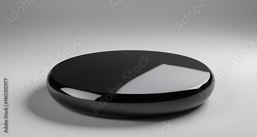 black podium
