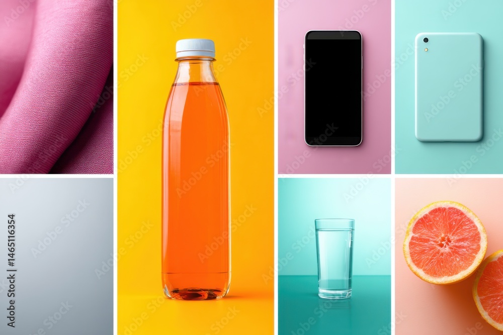 Exploring the colorful effects of advertising dependency through vibrant visual storytelling