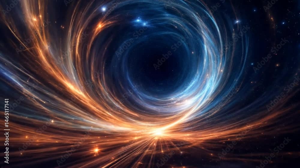 Through time and space tunnel.Wormhole straight through time and space.Seamless travel through a wormhole through time and space filled with millions of stars and nebulae Through time and space tunnel.Wormhole straight through time and space.Seamless travel through a wormhole through time and space filled with millions of stars and nebulae