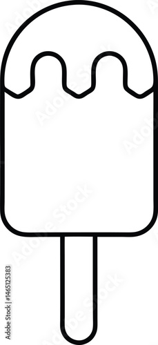 popsicle icon vector illustration