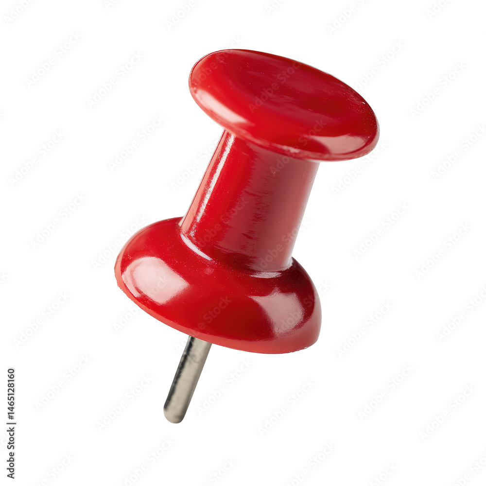 Red Push Pin on Transparent Background
Red Push Pin on Transparent Background