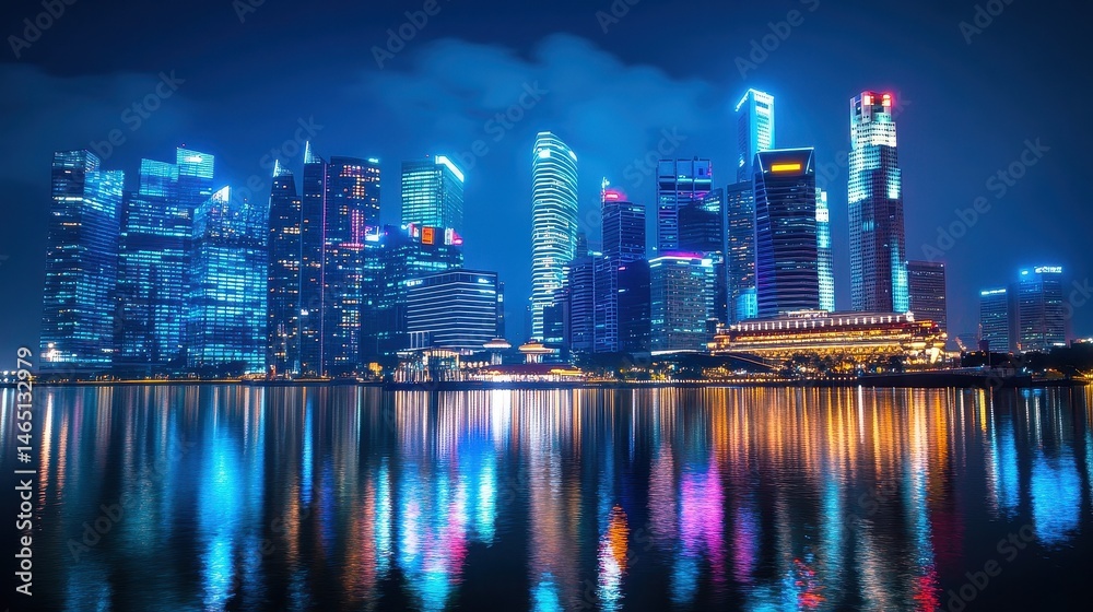 Fototapeta premium Innovative insurance products and predictive analytics help individuals and businesses manage financial risks in an increasingly complex and interconnected global economy, For instance, parametric ins