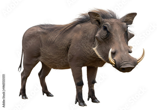 Discover the Majestic Warthog A Comprehensive Guide isolated on white background