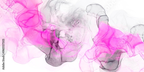pink watercolor texture background marble grunge vintage stone surface splashed smoke bright effect modern love cover page paper template women's day celebrates