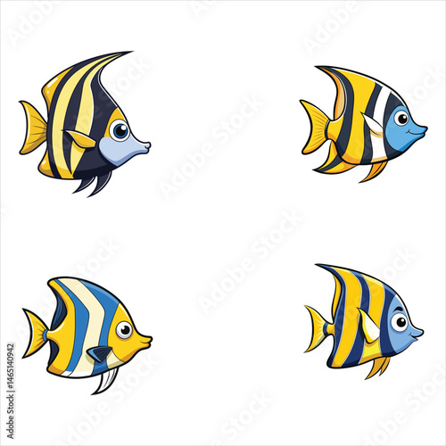 Angelfish Svg vector