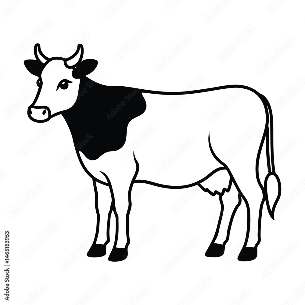 cow vector illustration cow vector illustration