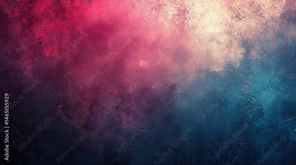 Fototapeta premium Abstract vibrant color gradient, textured surface
