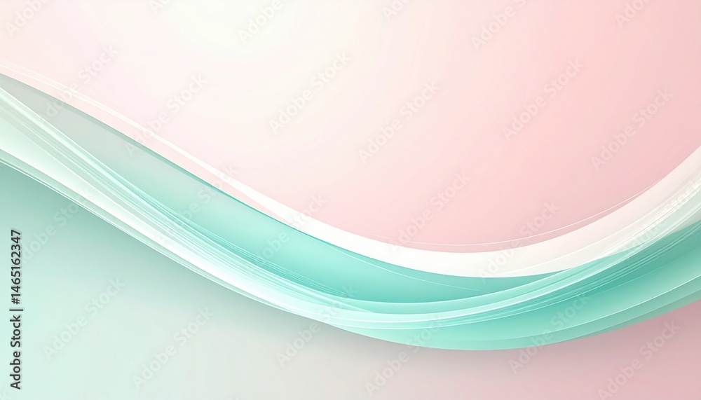 Obraz premium Fluid abstract background design digital art minimalist aesthetic soft colors high resolution artistic concept