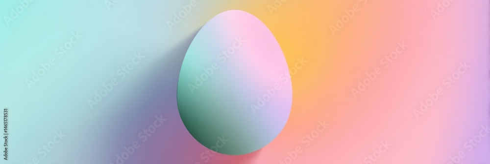 Pastel Gradient Background With Transparent Egg Shape Creating a Calming Visual Effect in a Contemporary Design Setting Generative AI Pastel Gradient Background With Transparent Egg Shape Creating a Calming Visual Effect in a Contemporary Design Setting Generative AI